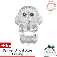 BAMOER 925เงินสเตอร์ลิงน่ารักจี้เสน่ห์สำหรับผู้หญิงสร้อยข้อมือทำเครื่องประดับแฟชั่น SCC2586