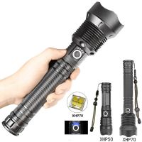 P70 Strong Light Flashlight Outdoor Waterproof Usb Charging escopic Zoom High Power Led Camp Supplies Bright Beam Lantern