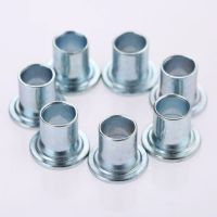 ♧✔ 16 Pcs Silver Iron Roller Skate Wheels Accessories Center Bearing Bushing Spacers for 608 /688 Skating Wheels Replacements