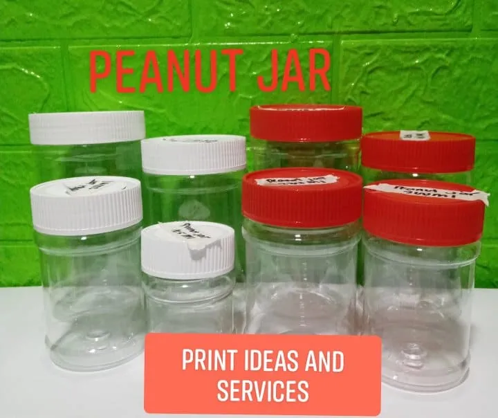 1 pc Peanut Jar clear with lid, Peanut butter jar Lazada PH