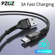 PZOZ Cáp Micro USB Cáp Sạc Nhanh Bện Nylon Dây Sạc Nhanh USB Sang Micro