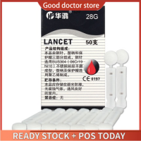 50s Flat Lancet เข้ากันได้กับอุปกรณ์ Accu Chek Softclix เหมาะสำหรับ Accuchek Performa/manual/active/instant