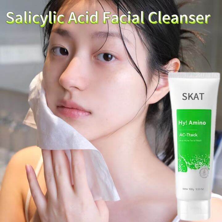 Salicylic Acid Daily Gentle Facial Cleanser Acne Cleanser can