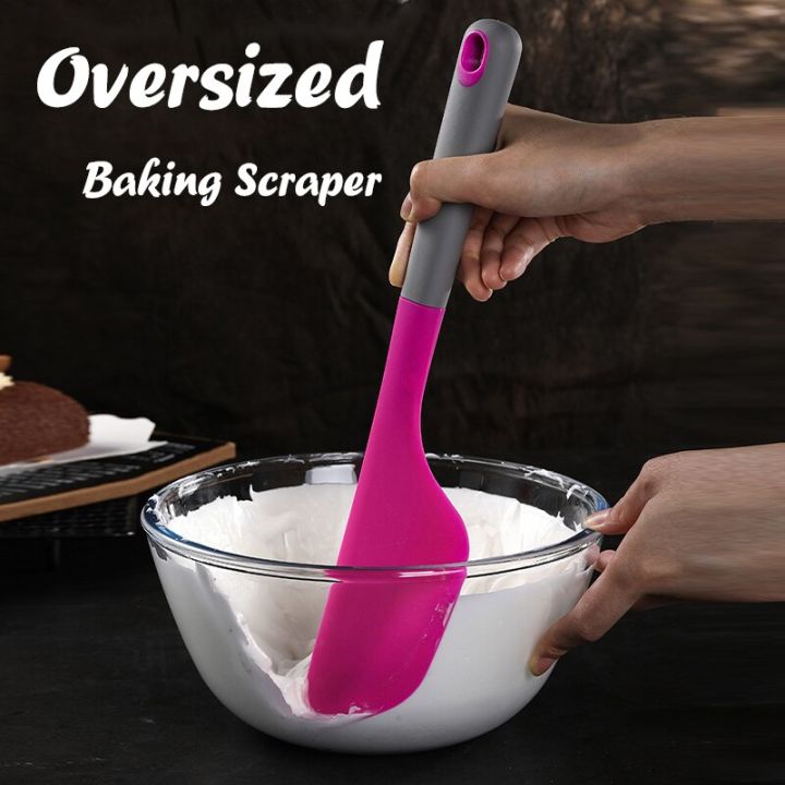 Extra Large Silicone Cream Baking Scraper 34Cm Non Stick Butter