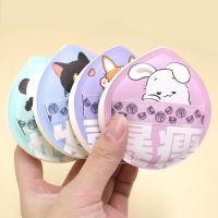 Soft High Elasticity Quick Rebound Makeup Puffs Cartoon Pattern Fit Well Foundation Powder Sponge Puffs Beauty Tool