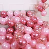 [COD] A variety of wedding pink balloons thick explosion-proof room decoration layout supplies props