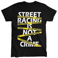 Racing Is Not A Crime Designer Sleeves Men S T-Shirt Sportswear Men T-Shirt