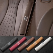 2PCS Car Logo Seat Belt Protection Cover Cushion Shoulder Safety Pad