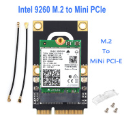 Thẻ Wifi Intel 9260 AC M.2 Sang Mini Pcie Không Dây 2030Mbps 2.4G 5Ghz Cho