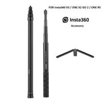 ไม้เซลฟี่ที่มองไม่เห็นสำหรับ X3 Insta360/หนึ่ง X2ไป2/หนึ่ง RS 70Cm 1.2M ก้านต่อคาร์บอนไฟเบอร์ Insta 360อุปกรณ์เสริม ONE X 2 2023สินค้าใหม่