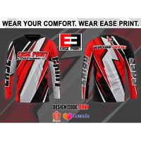 2023 design mens sports clothing Long sleeve t-shirt  EASE PRINT CLOTHING- BRW MOTO RIDING JERSEY，Can be customization