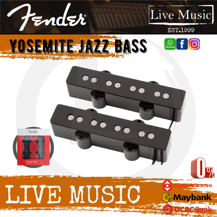 Fender Yosemite Jazz Bass Guitar Pickup Set Lazada