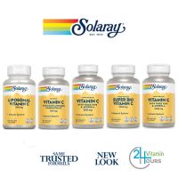 แท้จริงๆ พร้อมส่งมาก &amp;lt; พร้อมส่ง &amp;gt; Solaray , Vitamin C Time Release / Super Bio Vitamin C / Liposomal / Buffered - วิตามินซี 500 / 1,000 mg