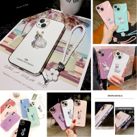 YiaMia แฟชั่นเคสโทรศัพท์สำหรับ Xiaomi Redmi Note 10 Note 10S Note 10 Pro Note 10 Pro Max Note 11 Note 11S Note 11 Pro Note 11 Pro + ใหม่ตรงขอบ Chrome Soft TPU ฝาครอบโทรศัพท์