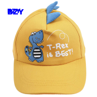 BZY 2-8ปีเด็กเบสบอลหมวกสาวเด็กหญิงไดโนเสาร์สไตล์ Snapback เด็กปรับฮิปฮอปหมวก