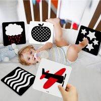 Montessori Cards Baby Visual Stimulation Cognitive Flash Cards Toddler High Contrast Black White Kids Early Education Flashcards Flash Cards