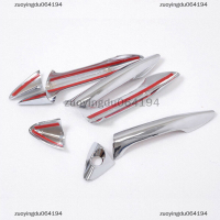 zuoyingdu064194 Chaju1797160 Dolity สำหรับ Elantra 2011 2012 2013 2014 2015ฝาครอบมือจับ Chrome Trim Kit