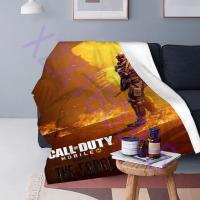 xzx180305  call of duty 3D printing wool blanket sofa bed thick down quilt fashion Sherpa blanket adult baby gift blanket 10