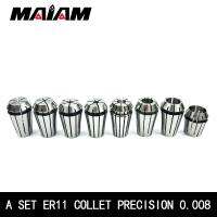 ชุด Er11 Collet Precision 0.008 Er11 1-7มม. 1.5มม. 2.5มม. 3.5มม. 4.5มม. 5.5มม. 3.175มม. ER Collet Chuck สำหรับเครื่องมือ CNC และผู้ถือ