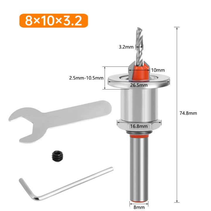 8-10mm-shank-hss-countersink-เจาะ-bit-wood-working-router-bit-ชุดเครื่องตัดมิลลิ่งปรับสกรูเจาะ-bit-2-8-3-0-3-2-3-5-4-0mm-hole-relaxhome