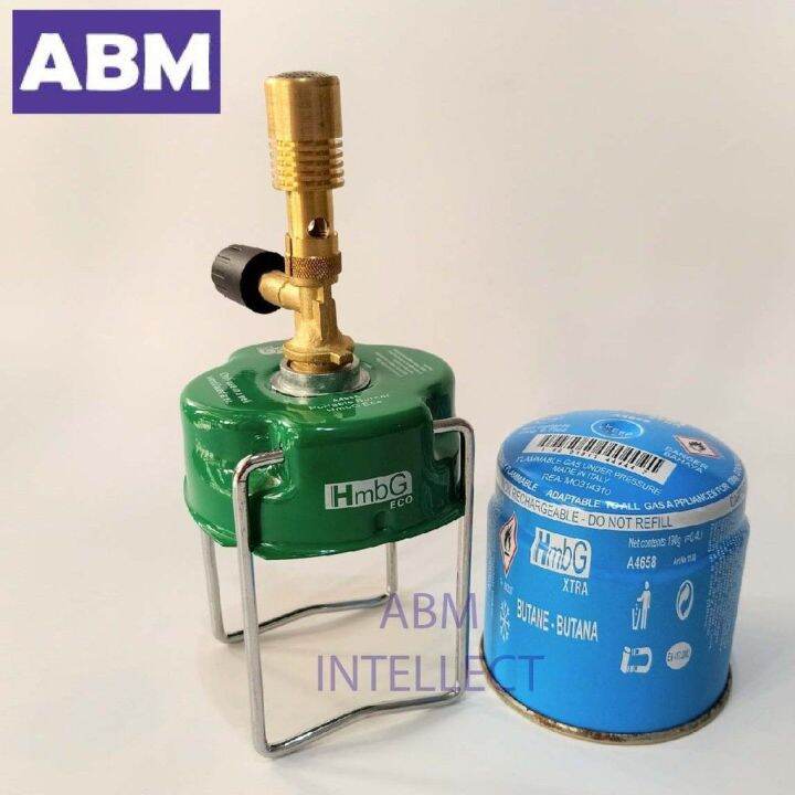 Bunsen Burner Portable with Gas Cartridge Gas Refill HmbG Eco Lazada