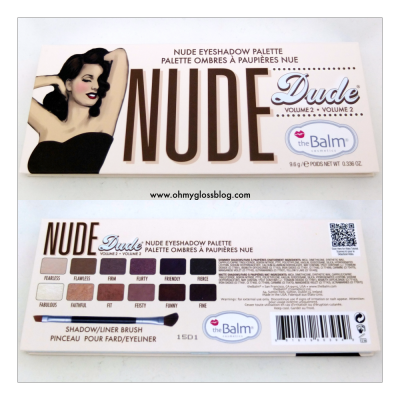 The Balm Nude Dude Nude Eyeshadow Palette