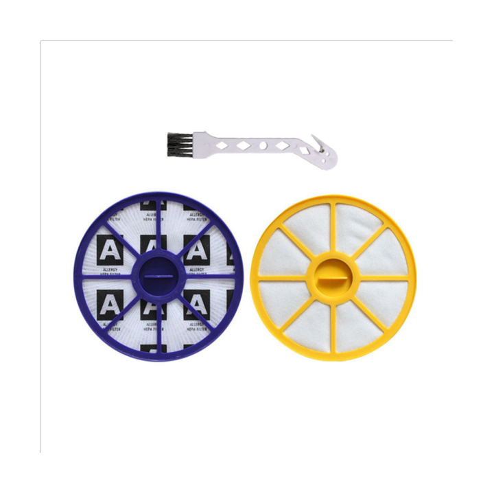 Front & Back HEPA Filter Kit Parts Robot Vacuum Cleaner Parts Vacuum