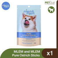 [PETClub] MLEM&amp;MLEM Ostrich Sticks -  เพียว ออสทริซ สติ๊ก 100g.