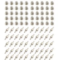 【CC】◆❦  100PK Plated PT31 LG40 Torch Consumables KIT Hafnium Electrodes TIPS Nozzles CUT50 LGK40 CT312 CUT40