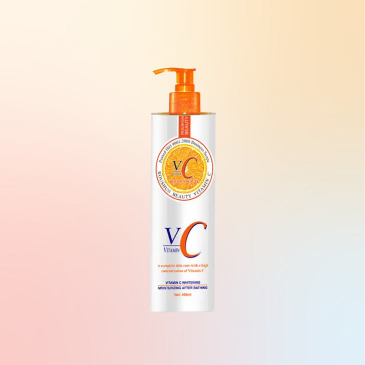 ROUSHUN Vitamin C Whitening Body Lotion Skincare Healthy White Body