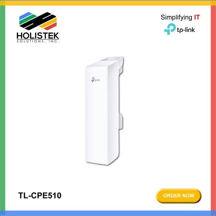 Tp link cpe510 5ghz 300mbps 13dbi outdoor cpe p2p ap point to point