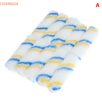 ?【Lowest price】CHANGDA 10pcs 4 inch CRAFT Paint Foam Roller ตกแต่งมุมลูกกลิ้งแปรงลูกกลิ้ง