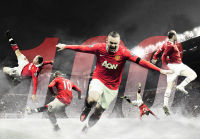 โปสเตอร์นักฟุตบอล Wayne Rooney Manu รับทำ โปสเตอร์ติดผนัง ของแต่งบ้าน แต่งห้องนอน 77poster