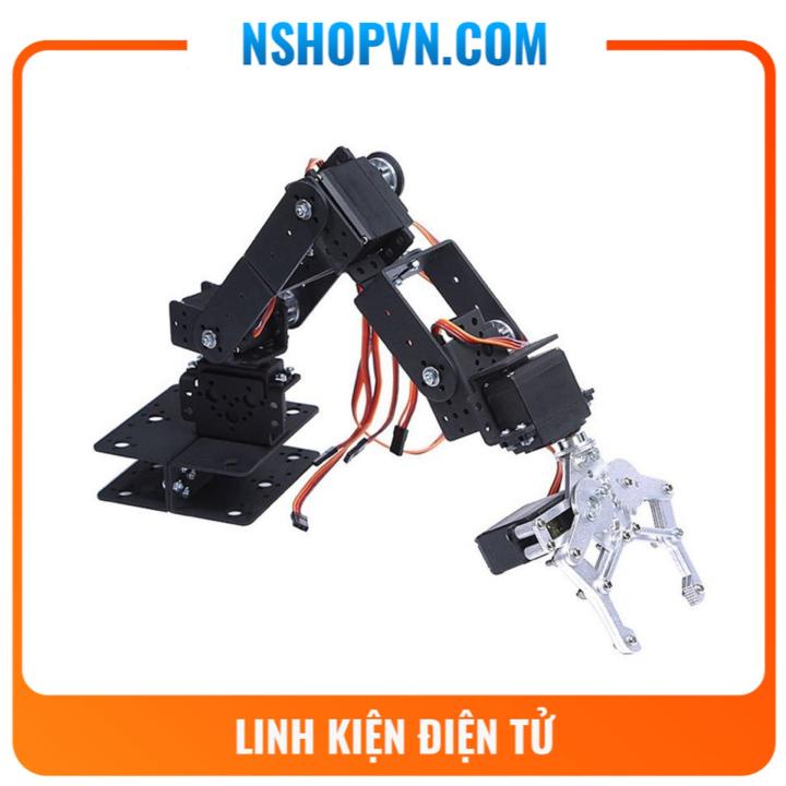Mô hình cánh tay robot 4 bậc  Bản vẽ CAD  Arduino  Full tài liệu miễn  phí  Cơ Điện Tử Việt Nam