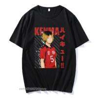 Haikyuu Cartoon Oversized T-Shirt Men Funny Japanese Anime Streetwear Harajuku Kenma Graphic Tshirt Clothes Men