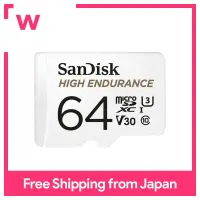 SanDisk ทนทานสูงการ์ด MicroSD ขนาด64GB SDSQQNR-064G-GH3IA