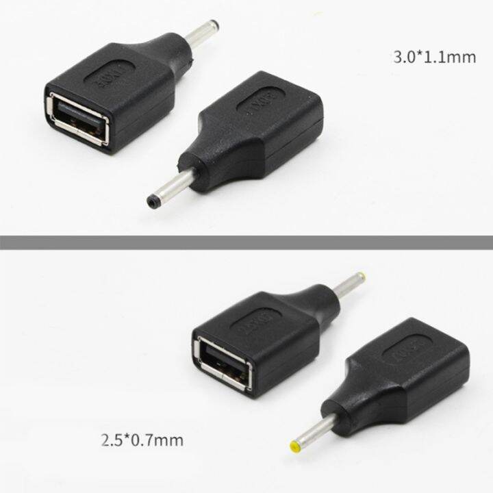 usb-อะแดปเตอร์-dc-ตัวเมีย-usb-เป็น2-5-3-0-3-5-4-0-4-8-5-5มม-ขั้วต่ออะแดปเตอร์สำหรับชาร์จแล็ปท็อป