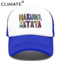 [Fine Jewelry] CLIMATE Hakuna Trucker CapTimon Pumba หมวกผู้ชายเบสบอล CapSummerTrucker หมวกหมวกสำหรับเด็กผู้ใหญ่