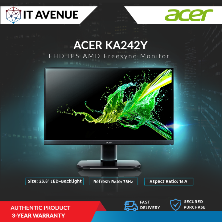 acer monitor ka242y