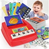 [COD] English card letter machine Childrens early education puzzle reading picture literacy platter learning word teaching aids