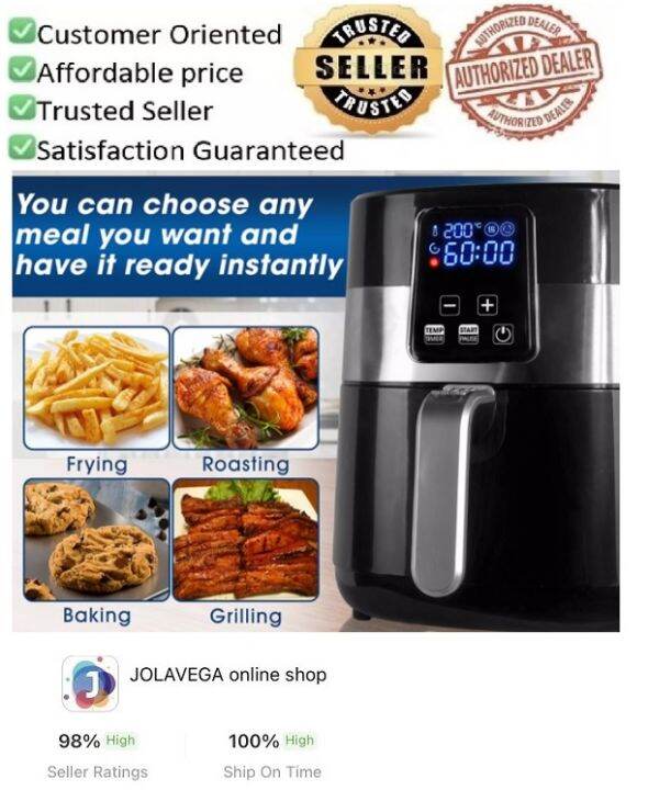 Imarflex Digital Air Fryer CVO435DB Lazada PH