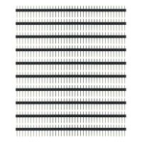 10ชิ้น1x40Pin แถวเดียวสำหรับผู้หญิง2.54มม. + ขั้วต่อ1x4 0หัวเข็มตัวผู้10ชิ้น