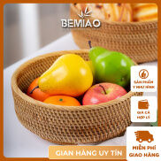 Rổ mây tre đan xuất khẩu cao cấp hàng thủ công mỹ nghệ cao cấp cho bếp của