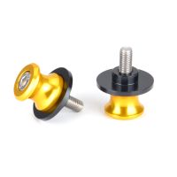 ：》{‘；； 2PCS 6Mm Aluminum Motorcycle Stand Swingarm Spools Slider Stand Screw Swingarm Scooter Stand Motorcycle Accessories