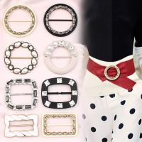 【CW】☃  Hem Windbreaker Coat Decoration Accessories Adjustable Buckle Round Scarf