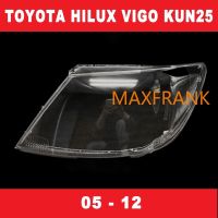 FOR TOYOTA HILUX VIGO KUN25 05 06 07 08 HEADLAMP COVER  HEADLIGHT COVER  HEADLAMP LENS  HEADLIGHT LENS ฝาครอบไฟหน้าตรงรุ่น สำหรับ