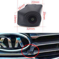 โลโก้รถกล้องด้านหน้าสำหรับ Kia Sportage R K3 2011 2012 2013กันน้ำ Night Vision CCD ติดตั้งภายใต้โลโก้รถ