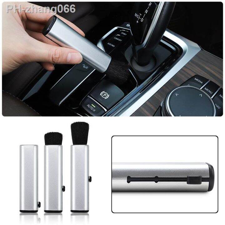 1-pcs-car-retractable-cleaning-brush-air-conditioner-computer-cleaning-brush-telescopic-keyboard-plastic-handle-wool-small-brush