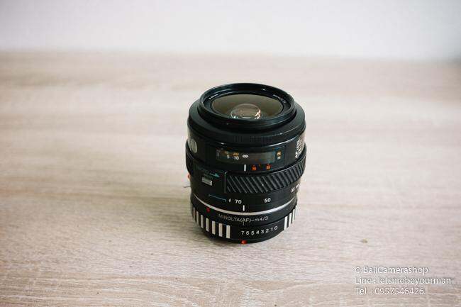 ขายเลนส์มือหมุน-minolta-35-70mm-f4-0-macro-สำหรับใส่กล้อง-olympus-panasonic-mirrorless-ได้ทุกรุ่น-serial-14143618