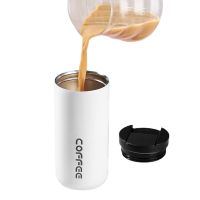 ❦ 400/550ML Stainless Steel Coffee Mug Leak-Proof Thermos Travel Thermal Vacuum Flask Insulated Cup Milk Tea Water Bottle